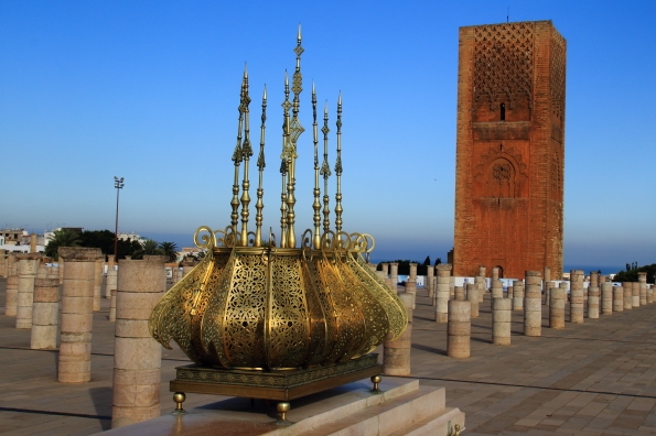 The mosque and Hassan's tower blog